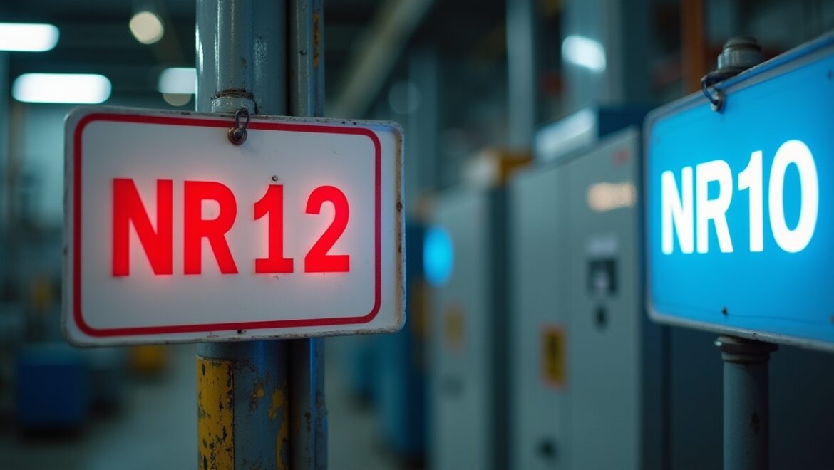 Normas NR12 e NR10 na aspiração industrial: o que sua empresa precisa saber