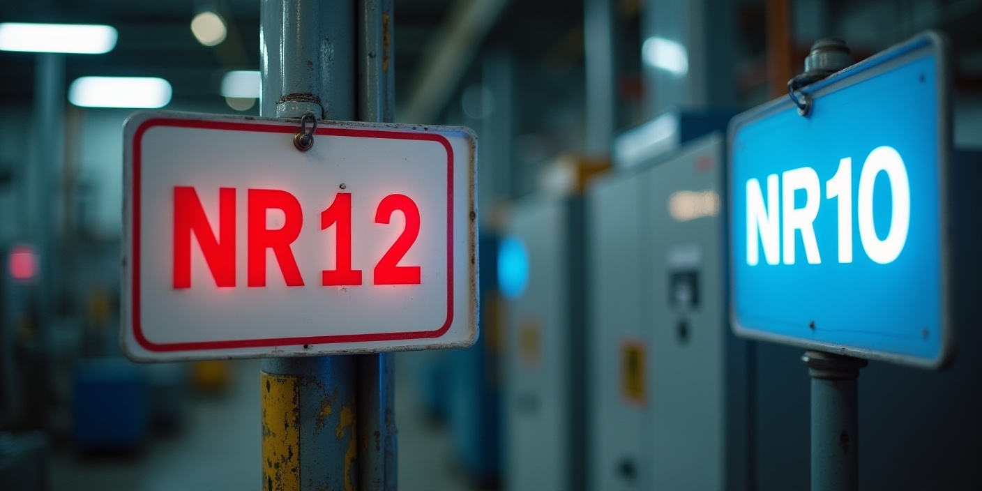 Normas NR12 e NR10 na aspiração industrial: o que sua empresa precisa saber