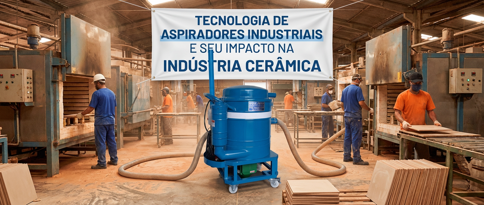 Tecnologia De Aspiradores Industriais E Seu Impacto Na Indústria Cerâmica